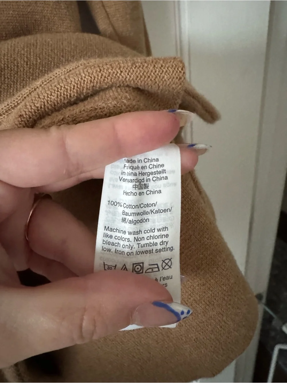 J. Crew Women's Camel Single-Breasted Cotton Button Down Jacket
